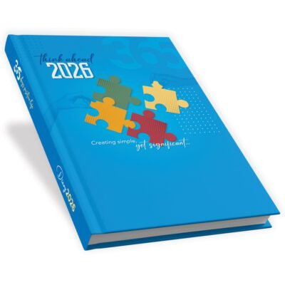 Think Ahead B5 & Chief Size Laminated Art Cover Diaries