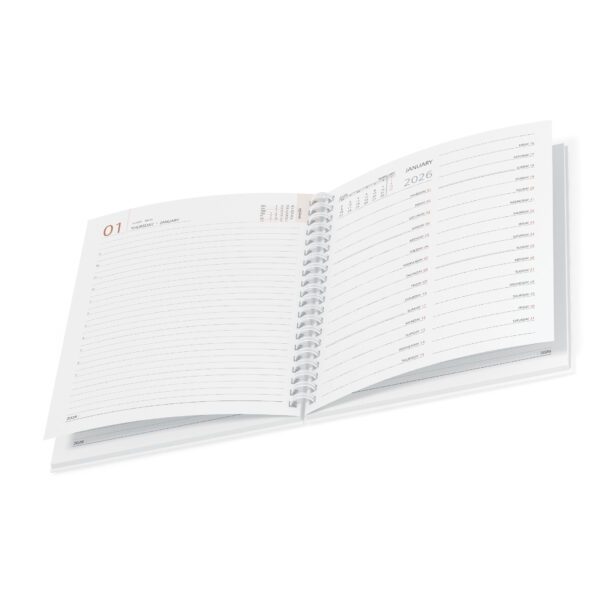 MemoBloom A5 & B5 One Date Wiro- O Diary - Image 2