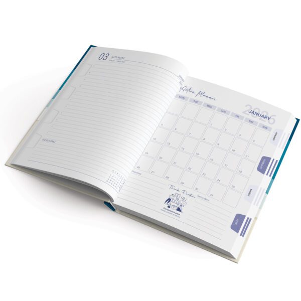 Think Positive B5 One Date Planner Diary - Image 2