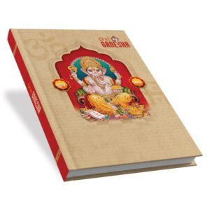 Shree Ganesh B5 Devotional Art Cover Diary
