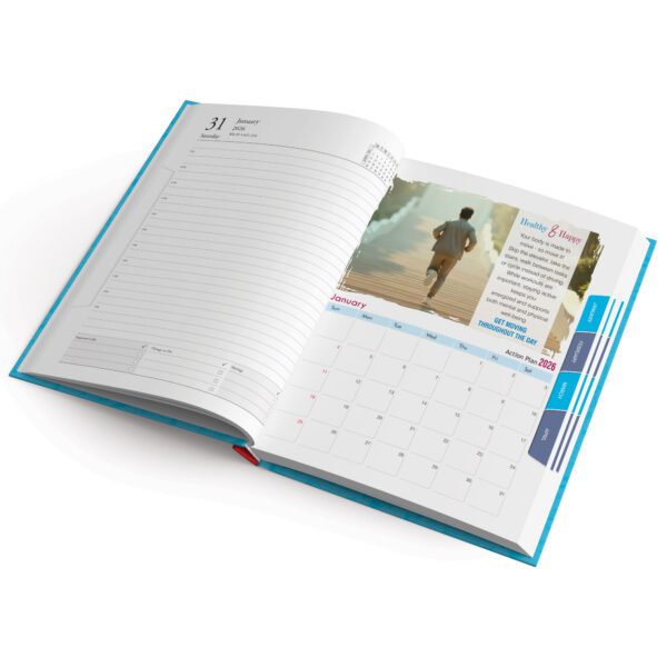 Healthy & Happy Theme B5 Planner Diary - Image 2
