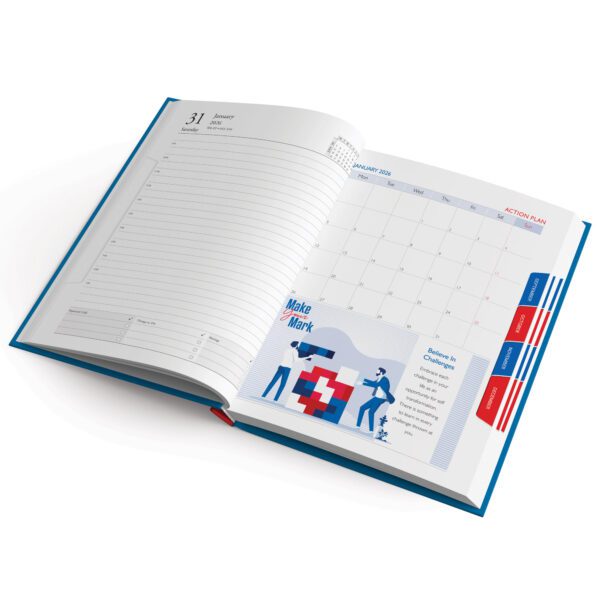 Make Your Mark One Date B5 Theme Diary - Image 2
