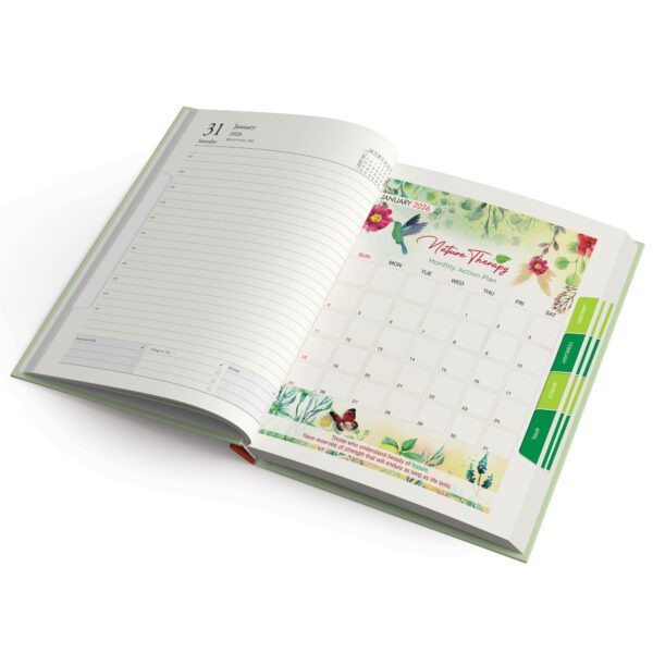 Nature Therapy One Date B5 Theme Diary - Image 2
