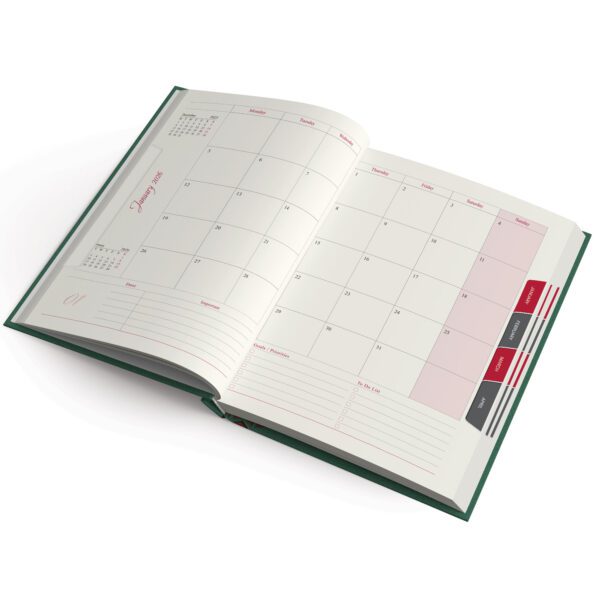 BrainFuel One Date B5 Planner Diary - Image 2