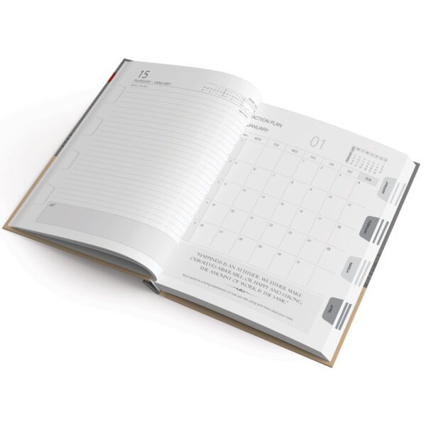 B5 Engineering Theme Planner Art Cover Diary - Image 2