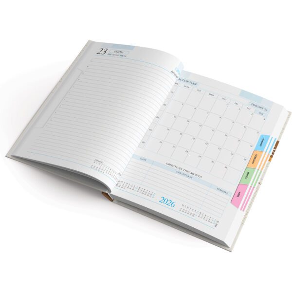 PlanFlow B5 Laminated Art Cover Diary - Image 2