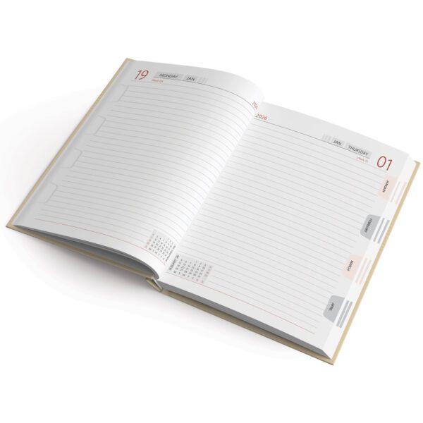Clear Day B5 (Short)Executive Art Cover Diary - Image 2