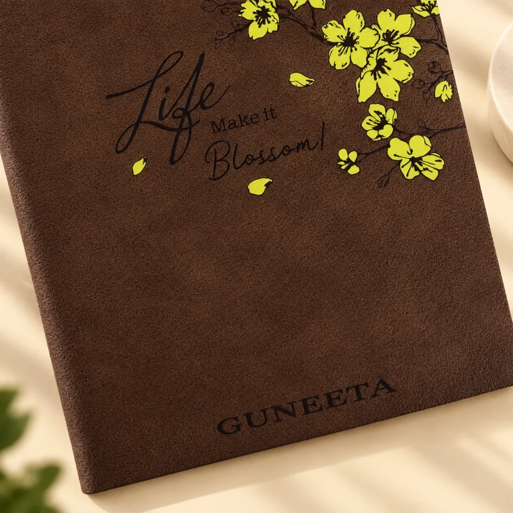 Custom Diary-Name printing on Diary cover